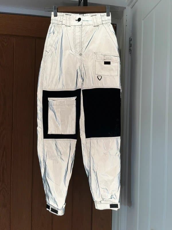 Bershka Reflective cargo pants