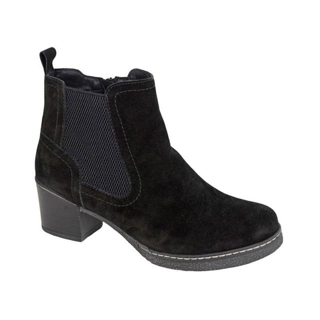 Cipriata Cipriata Women's Alessina Suede Ankle Boots in Black - 2