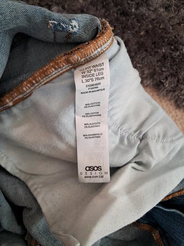 ASOS Design Denim Skinny Jeans