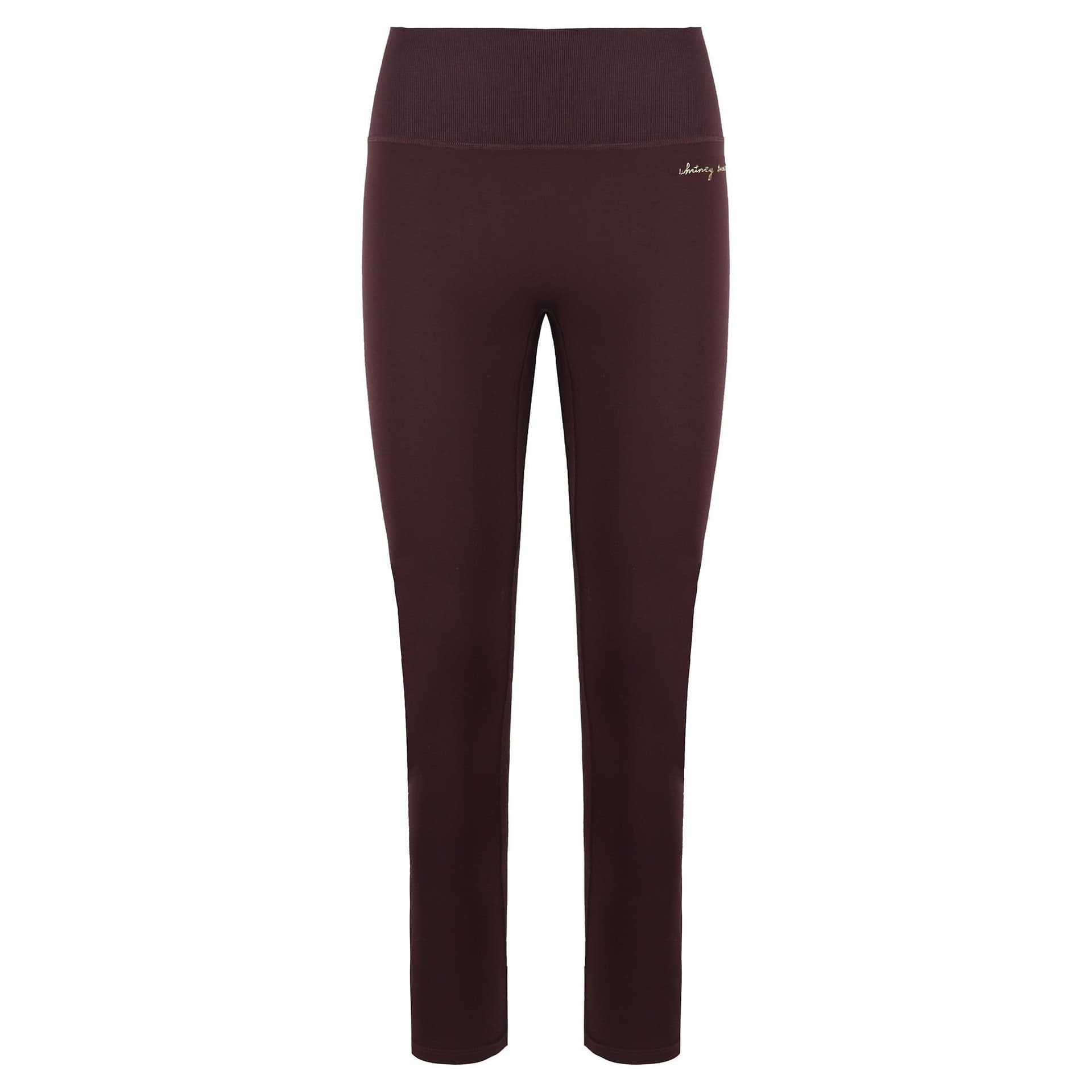 Gymshark Gymshark Brown Whitney Simmons Rib Waist Leggings