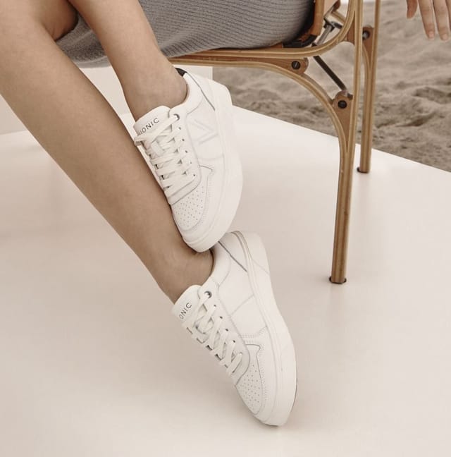 Vionic Vionic Women's Kimmie Court Trainers in White - 2
