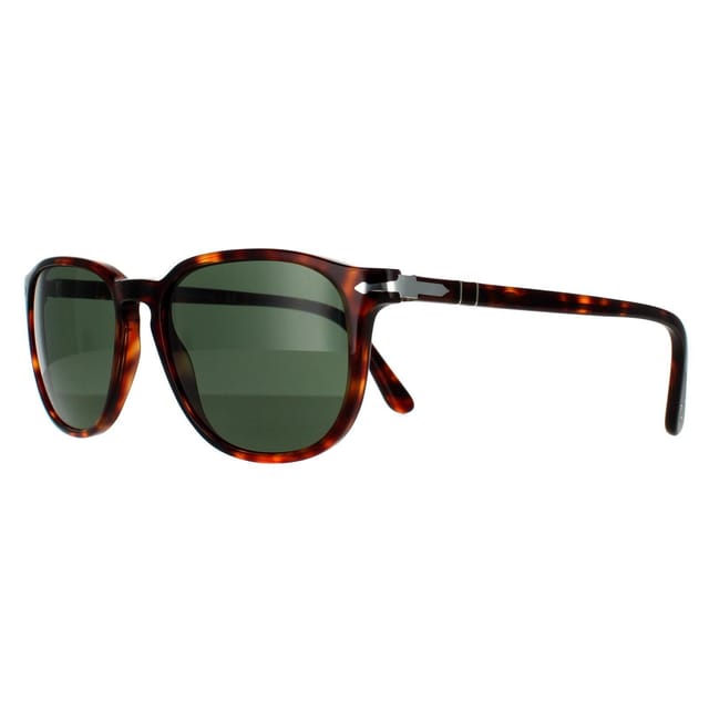 Persol Persol Men's Square Havana Green PO3019S Sunglasses in Brown - 2