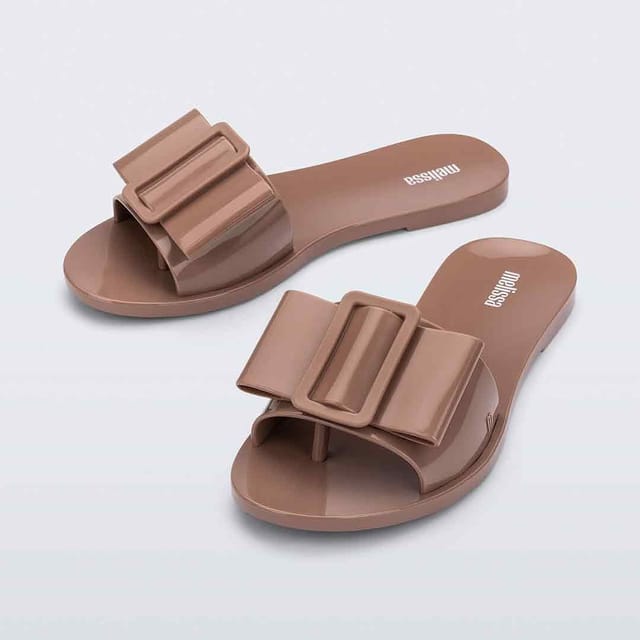 Melissa Shoes Melissa Shoes Women's Melissa Babe Flats in Brown - 3