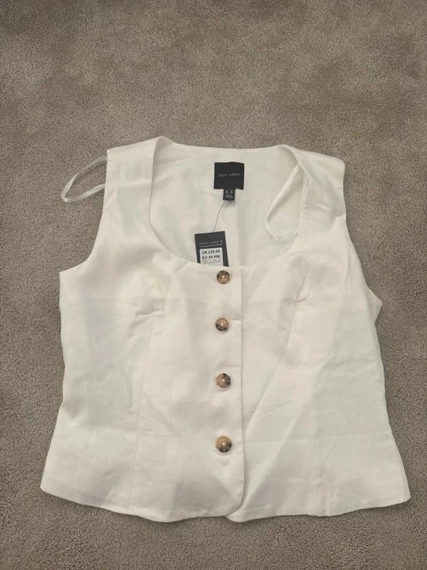 New Look New look square neck vest
