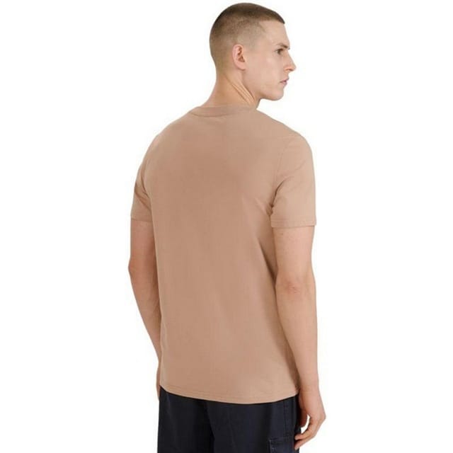 4F 4F Men's WSS25TTSHM2074 T-Shirt in Beige - 2