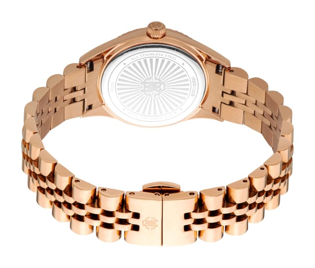 Roberto Cavalli Roberto Cavalli Women's Stainless Steel Rose Gold Color Watch - 2