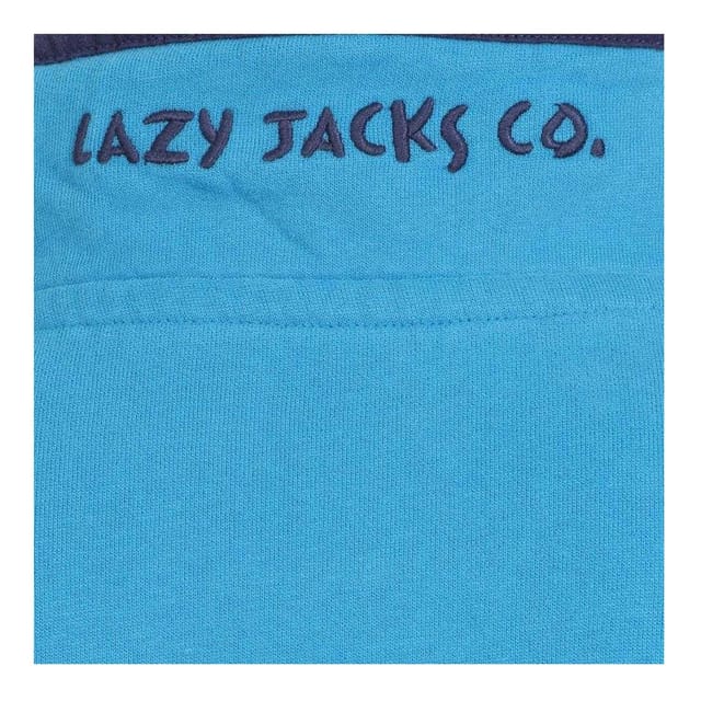 Lazy Jacks Lazy Jacks Women's Soft Touch Quarter Zip Sweatshirt in Turquoise - 3