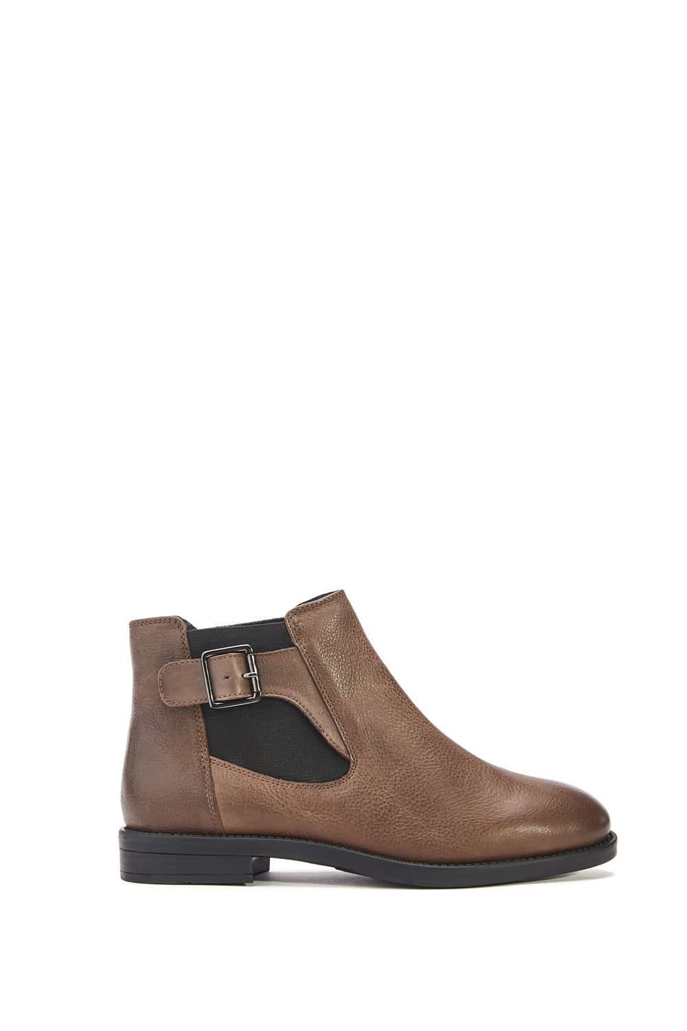 Moda in Pelle Moda In Pelle Grey Leather Ankle Boots