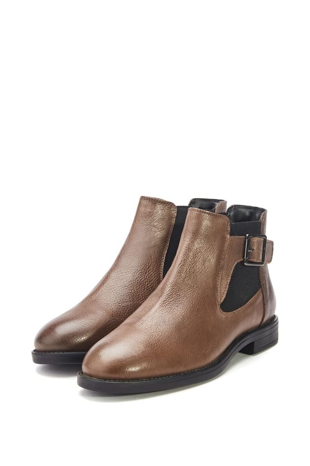 Moda in Pelle Moda In Pelle Women's 'Bryana' Leather Ankle Boots in Grey - 2