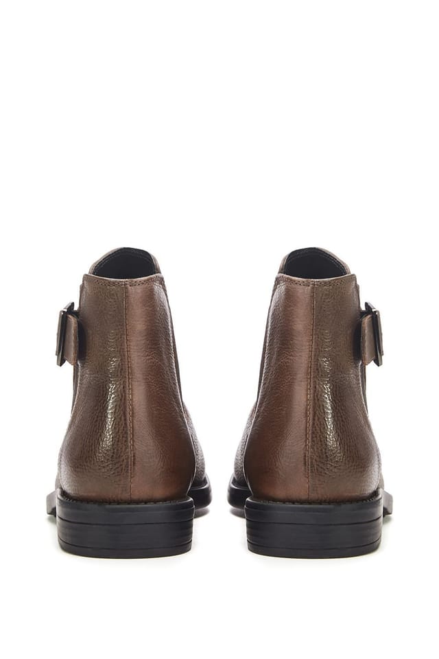 Moda in Pelle Moda In Pelle Women's 'Bryana' Leather Ankle Boots in Grey - 3