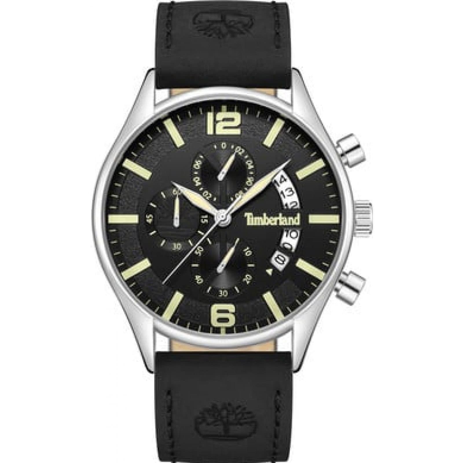Timberland Timberland Men's TDWGC9001201 43mm Quartz Watch in Black