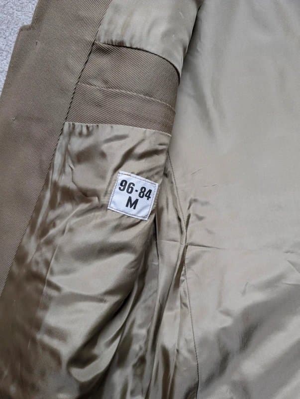 Paul Boyé 1983 New 43 yrs old French Army Officer Jacket Medium Vintage Summer Dress indie