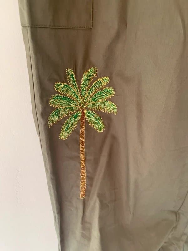 Never Fully Dressed Never Fully Dressed Running Wild Khaki Cargo Pants, 100% cotton, Size 8, BNWT