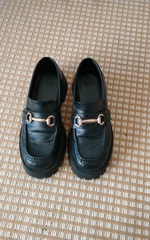 ASOS ASOS leather loafer shoes size 5