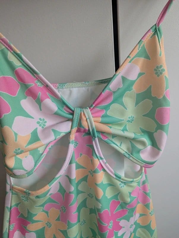 New Look Floral Summer Party Dress - Small