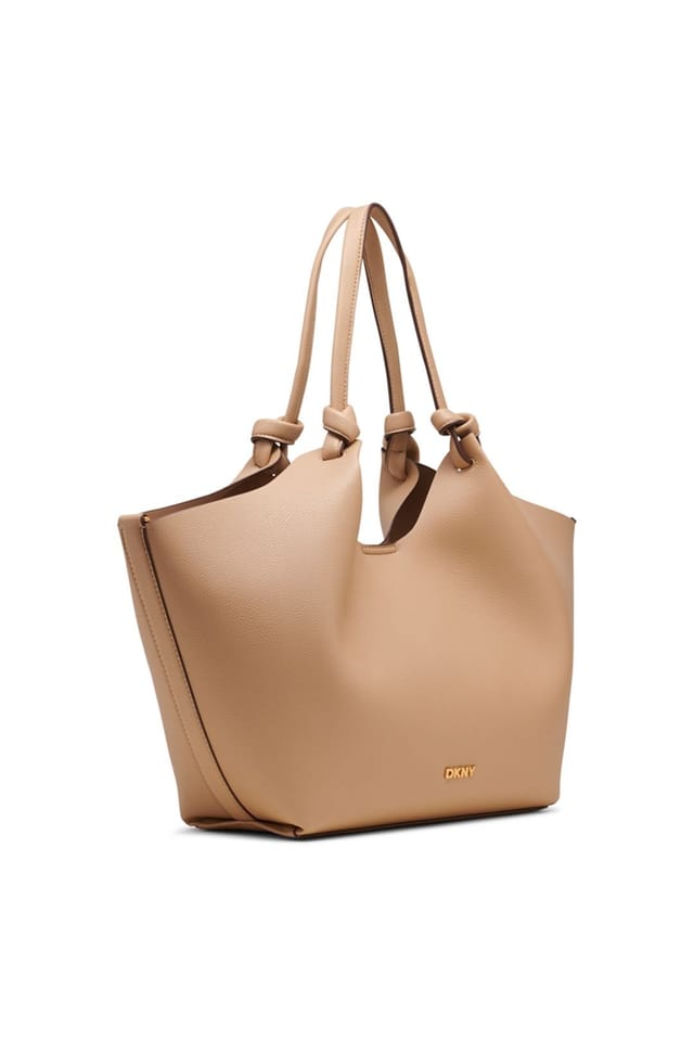 DKNY DKNY Women's Paula Md Tote Black Gold in Brown - 2