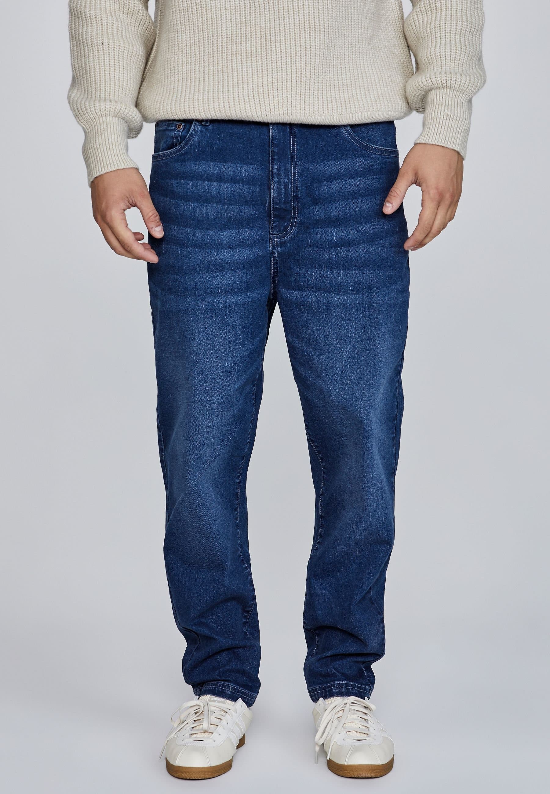 SikSilk SikSilk Men's Tapered Jeans in Black
