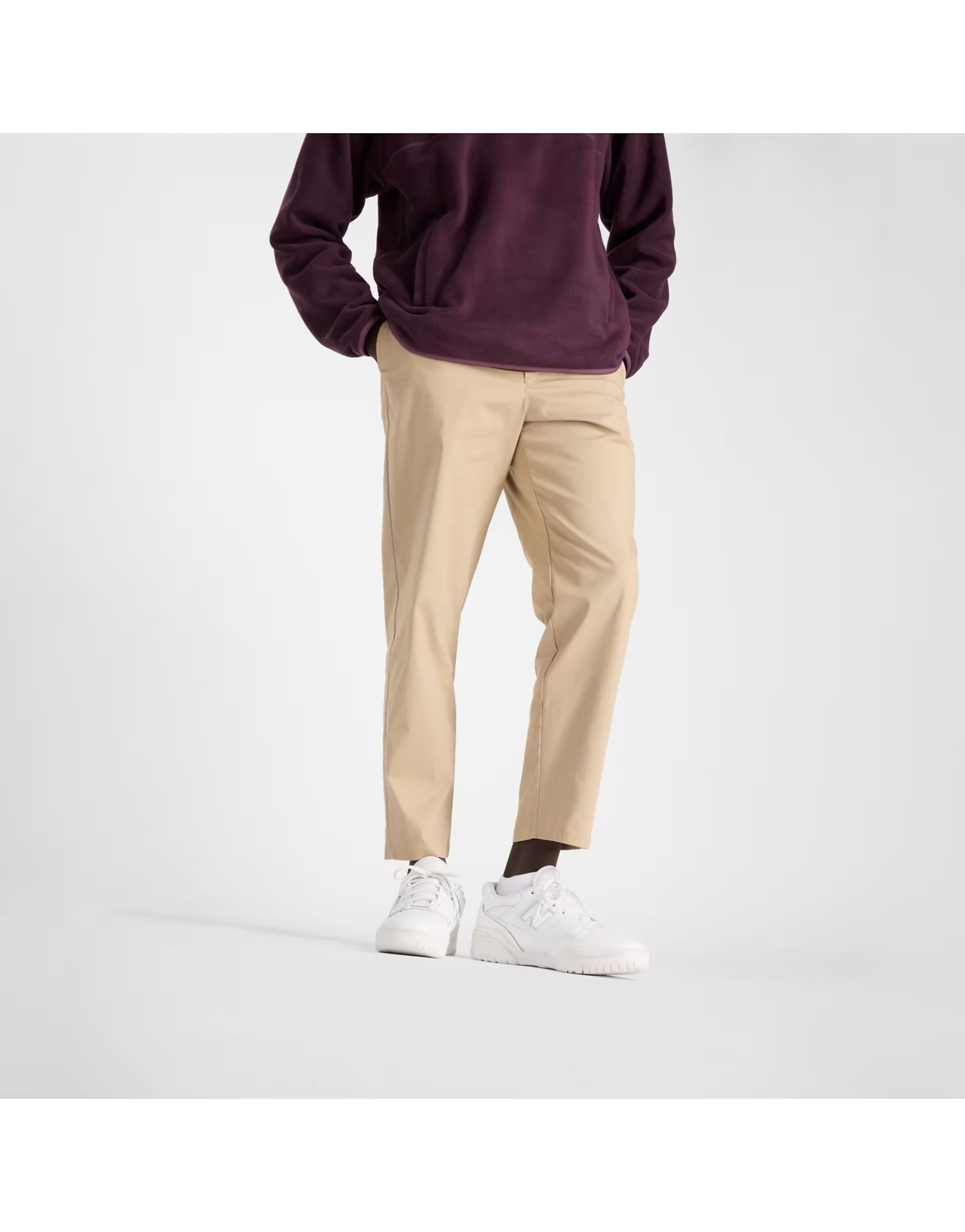 ASOS New Balance Athletics Tapered Pants in Stoneware