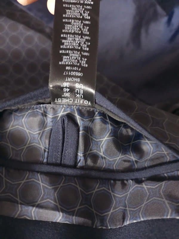 ASOS Navy suit jacket