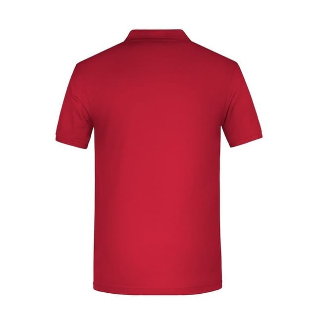 James and Nicholson James and Nicholson Men's Bio Workwear Polo Shirt in Red - 2