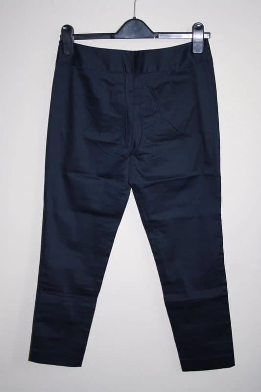 New Look New Look Women's Fashion design skinny Trousers navy blue six buttons 30W 25L