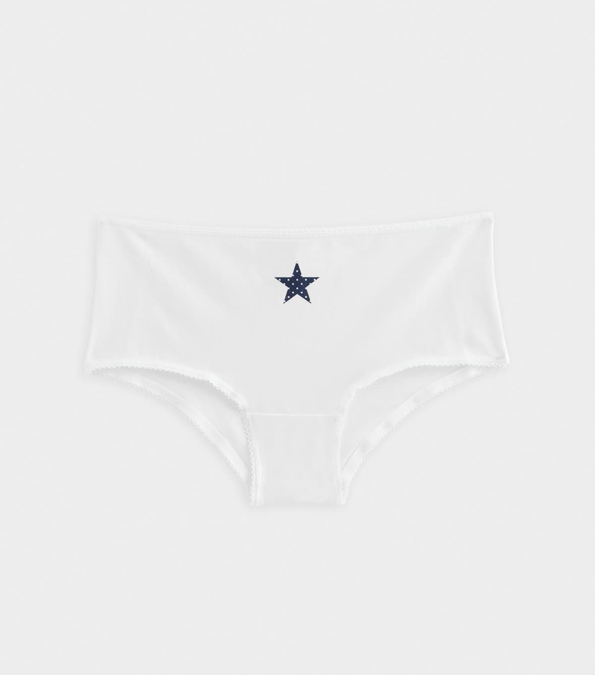 New Look Girls' White Star Short Briefs New Look