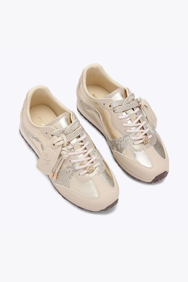 KG Kurt Geiger KG Kurt Geiger Women's 'Lorelei' Trainers in Gold - 2