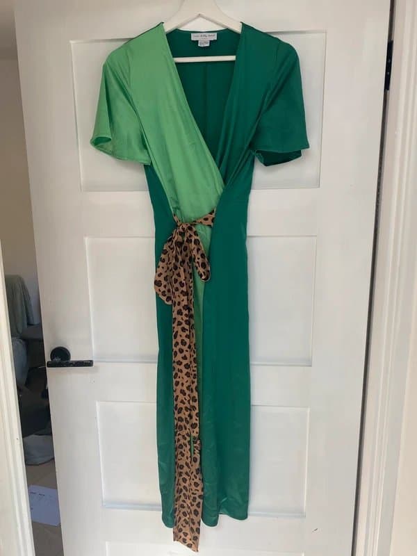 Never Fully Dressed Never Fully Dressed Wrap Dress