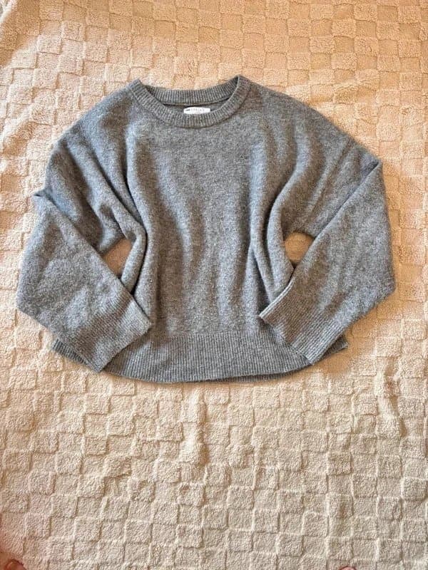 ASOS ASOS grey oversized jumper size S