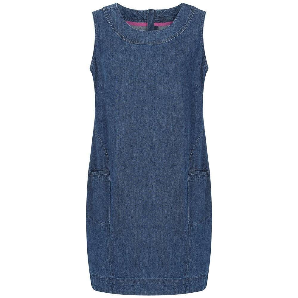 Lazy Jacks Lazy Jacks Women's Denim Dress in Mid Blue - 4