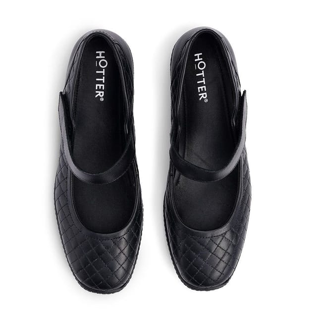 Hotter Hotter Women's 'Grateful' Mary Janes in Black - 3