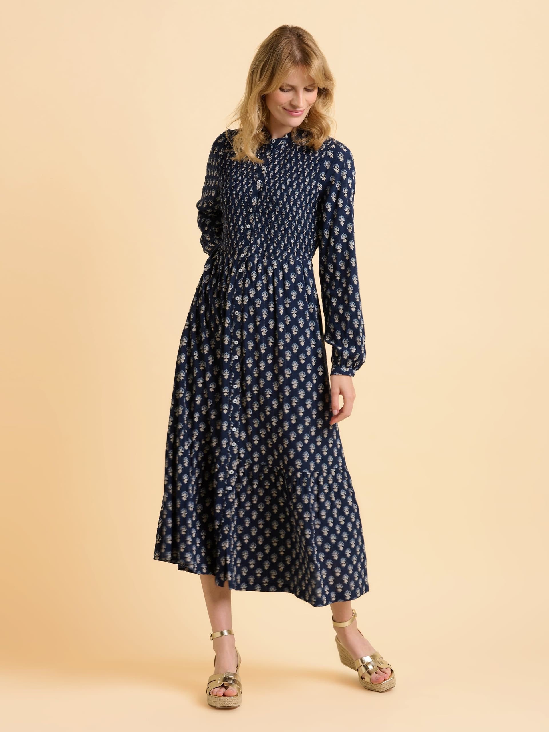 Brakeburn Brakeburn Women's Lark Dress in Navy