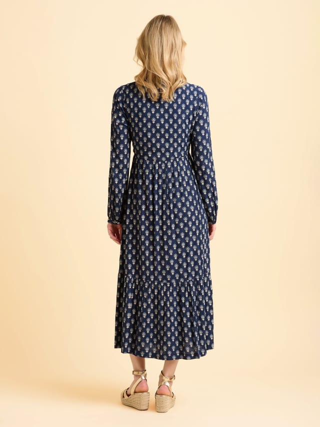 Brakeburn Brakeburn Women's Lark Dress in Navy - 2