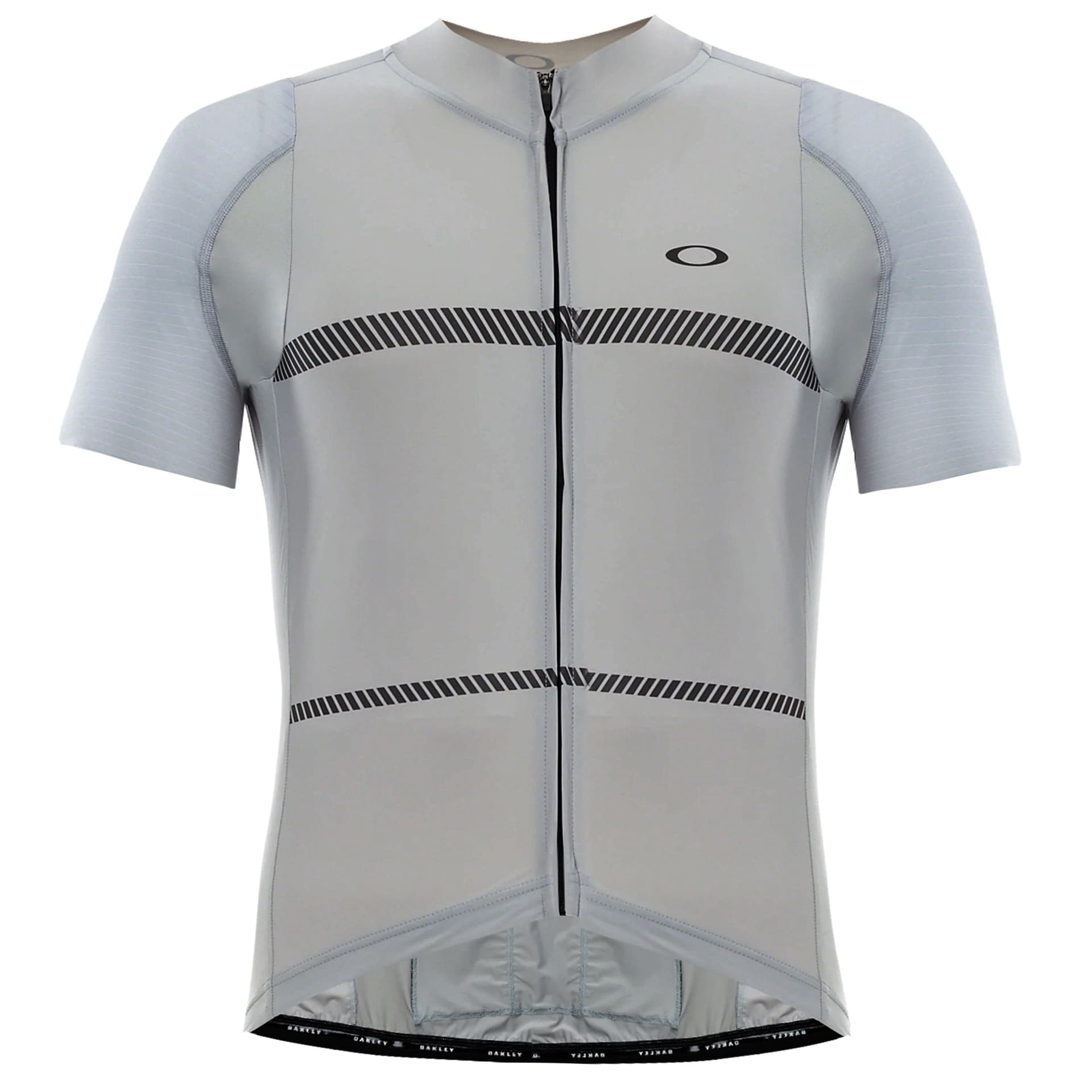 Oakley Oakley Men's Jawbreaker Premium Jersey Cycling Gym Traning T-Shirt in Grey