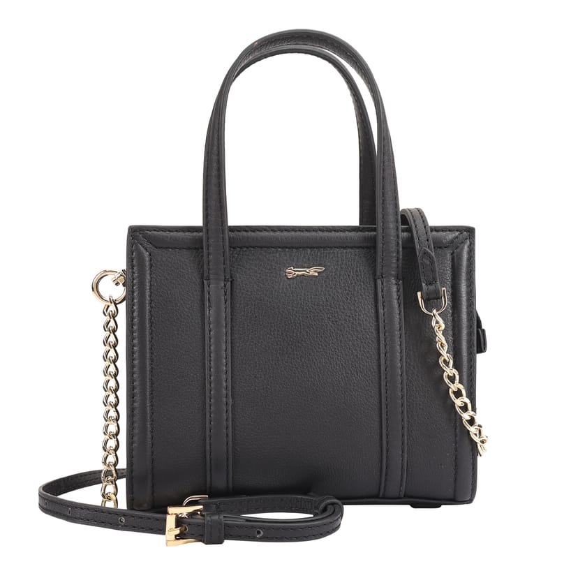 Paul Costelloe Paul Costelloe Women's Betwa Shoulder Bag in Jet Black - 1