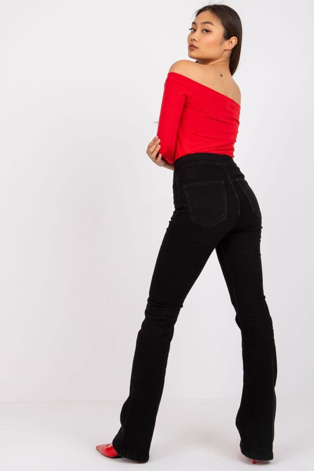 Love Lace Love Lace Women's Straight Cut 3/4 Sleeve Spanish Blouse in Red - 3
