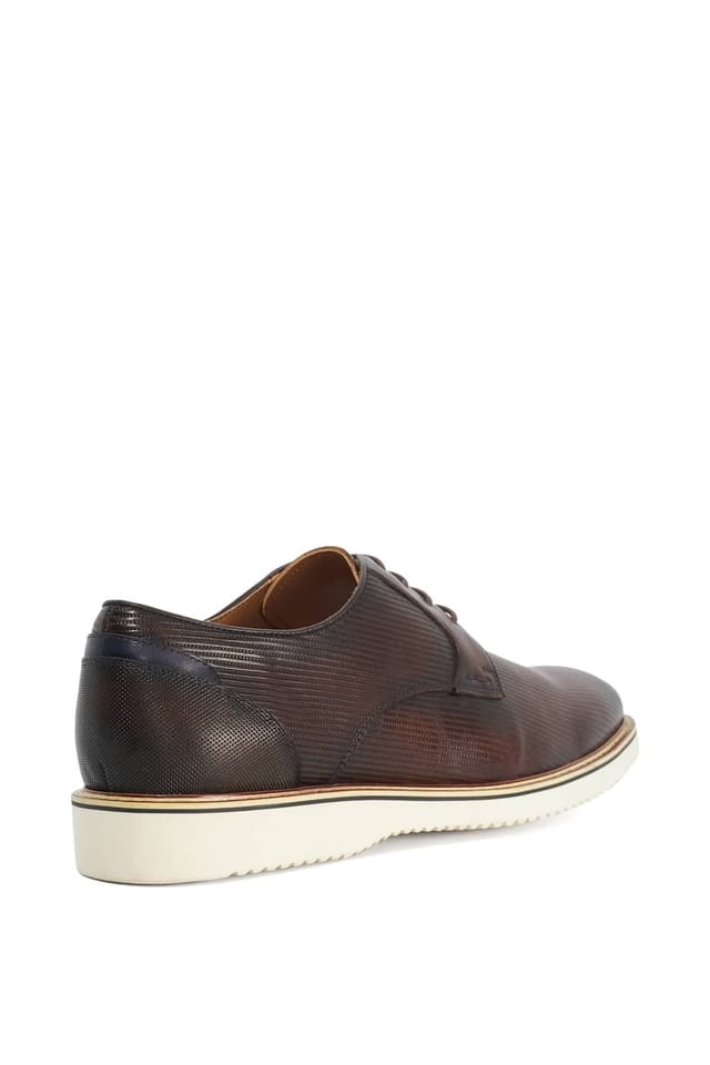 Dune London Dune London Men's 'Brinny' Leather Casual Shoes in Brown - 3