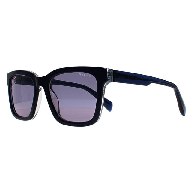 Ted Baker Ted Baker Men's Rectangle Black on Clear Green TB1722 Garret - 2