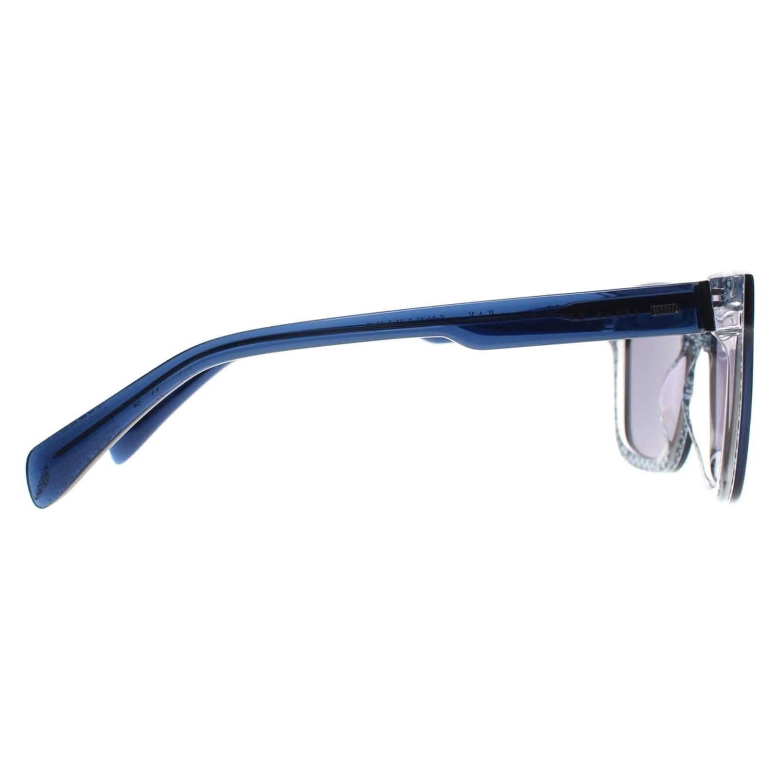 Ted Baker Ted Baker Men's Rectangle Black on Clear Green TB1722 Garret - 4