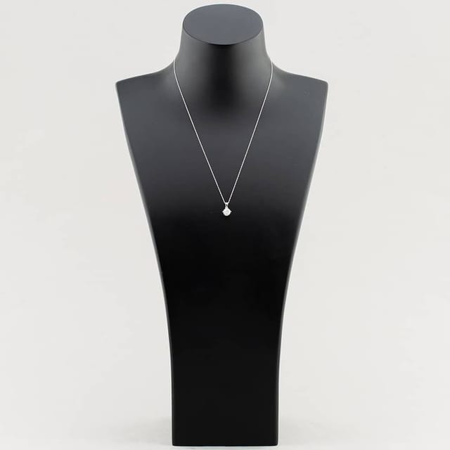 T.H.Baker T.H.Baker Women's 9ct White Gold Certificated Laboratory-Grown 1.00ct Brilliant Cut Diamond Pendant Necklace LGP3119-100AN (WG) - 2