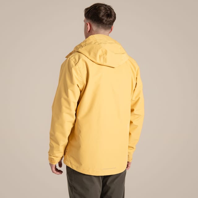 Craghoppers Craghoppers Men's Ossus Lightweight Waterproof Shell Jacket in Yellow - 2