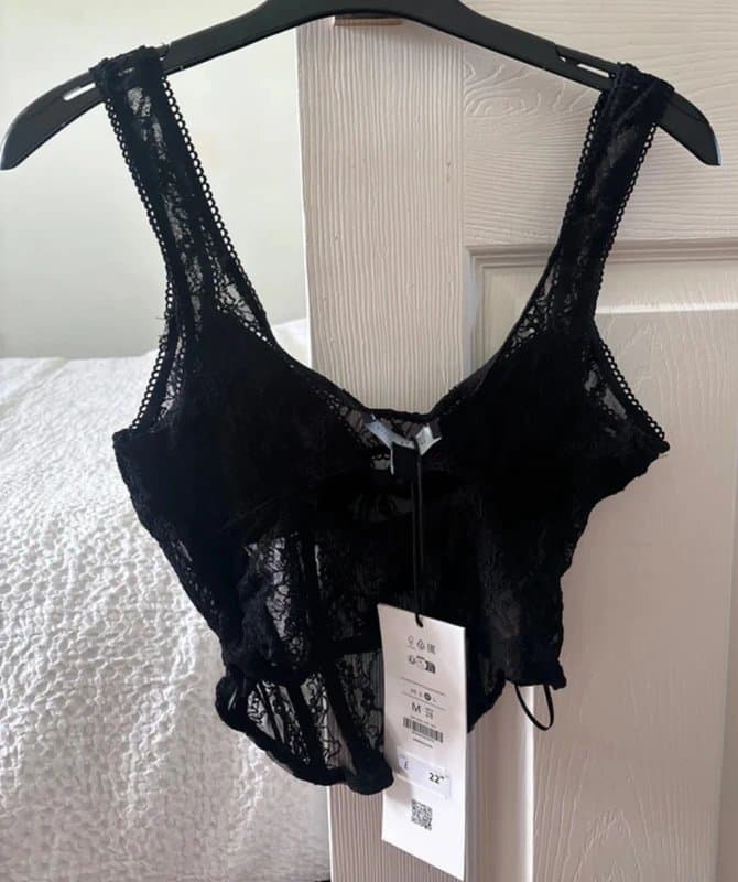 Bershka Bershka lace corset top