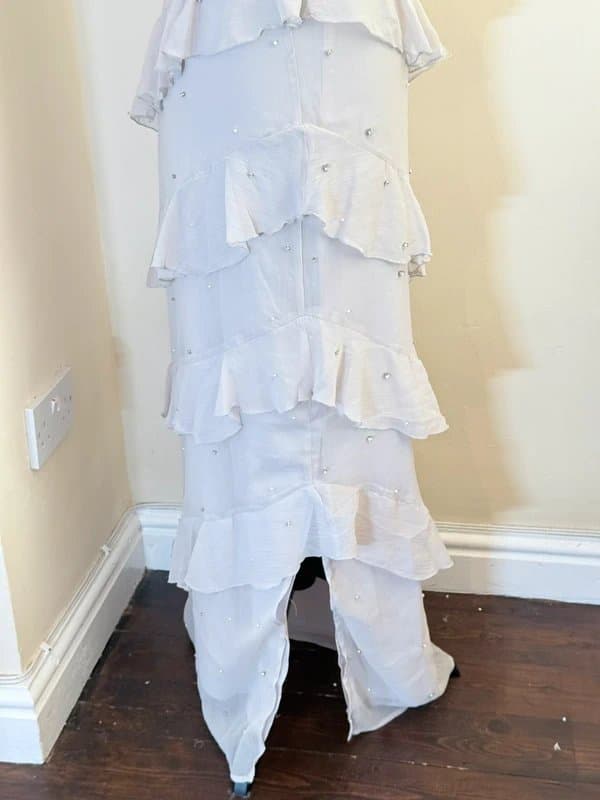 River Island River Island frill embellished detail special occasions dress RRP £75