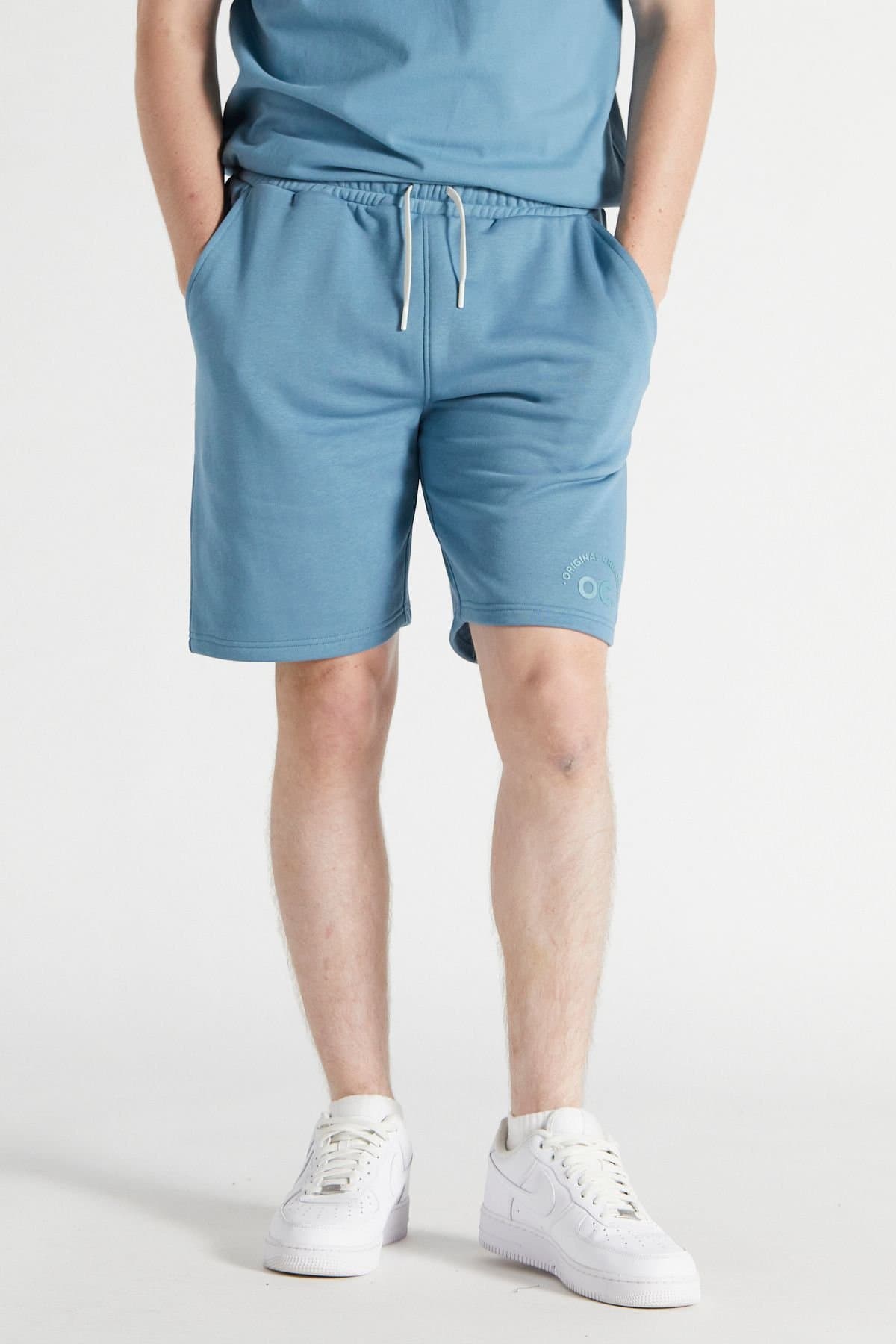 Original Creator Original Creator Men's Scripture Shorts in Blue