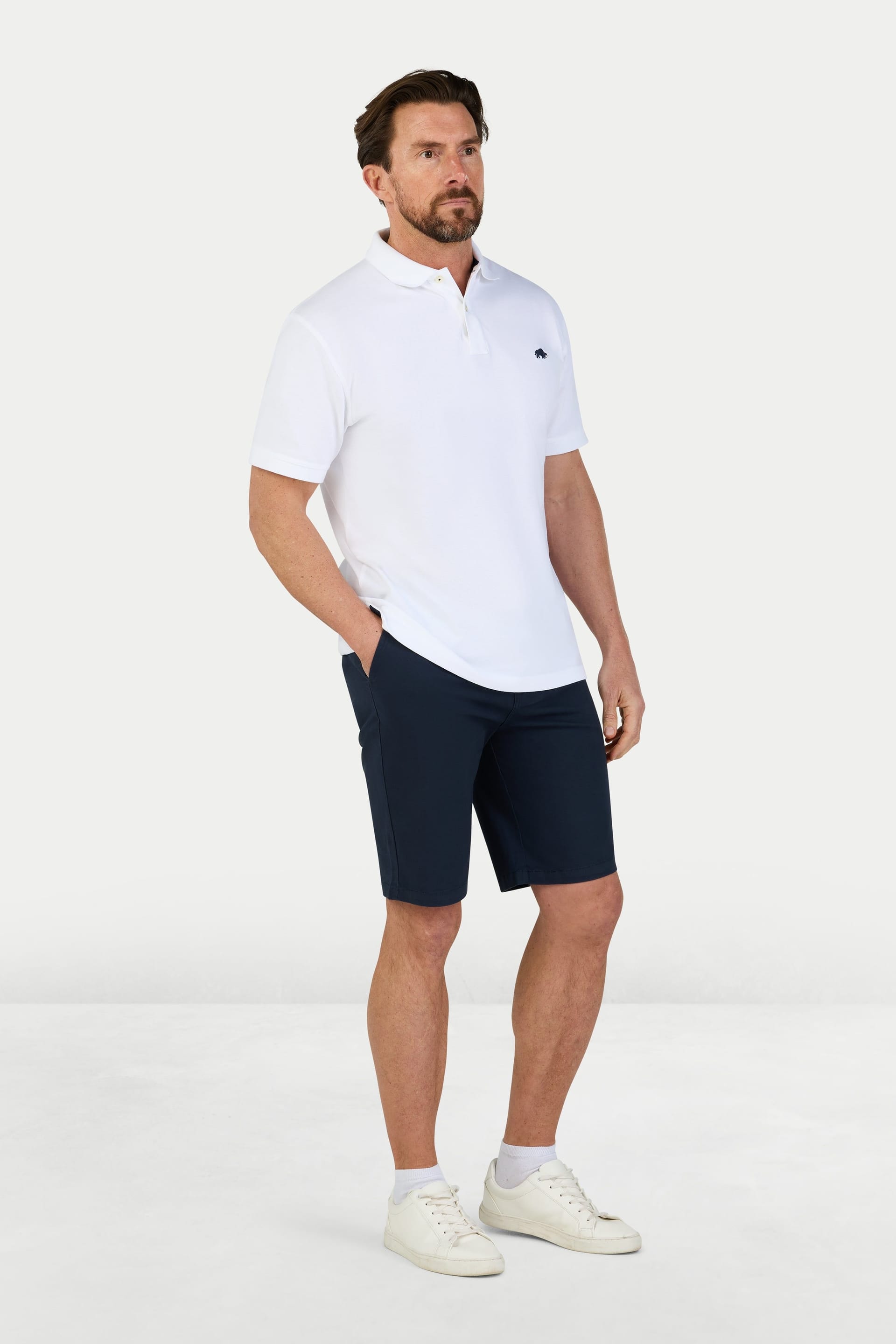 Raging Bull Men's Chino Shorts In Navy