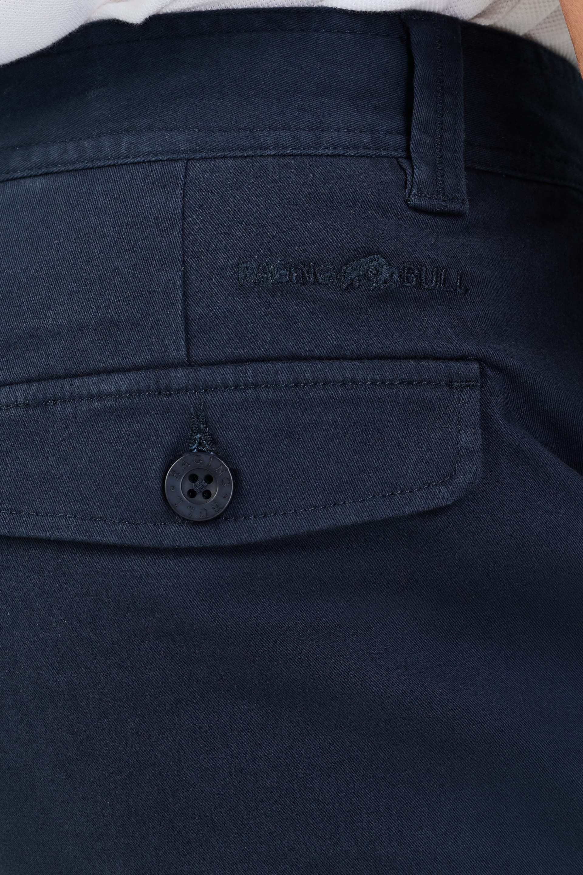 raging bull Raging Bull Men's Chino Shorts in Navy - 4