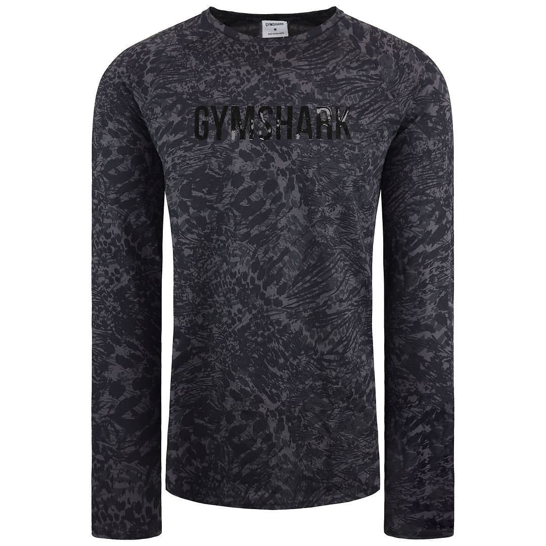 Gymshark Gymshark Men's GFX Bob Apollo Black AOP Top