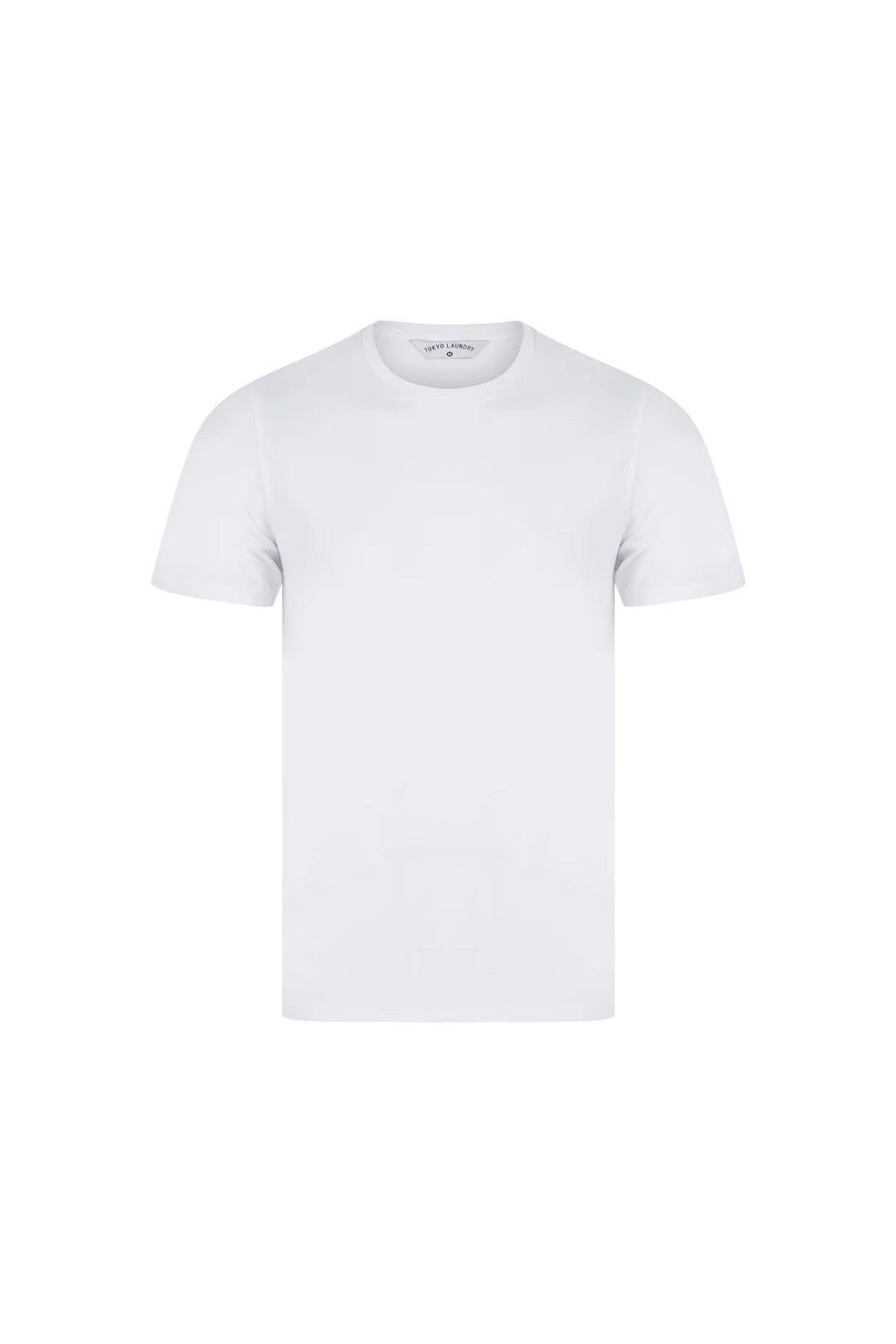 Tokyo Laundry Tokyo Laundry Men's Cotton 5-Pack Short Sleeve T-Shirts in White - 3