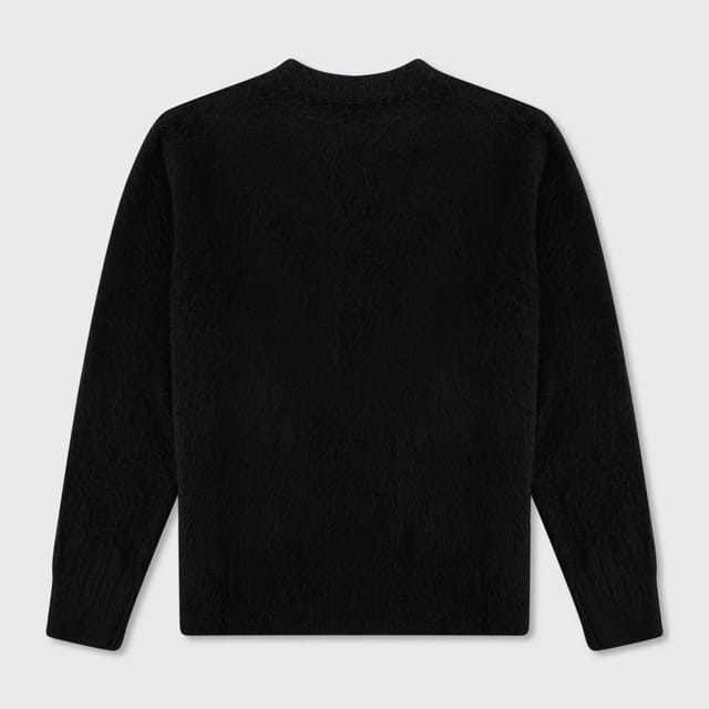 Walker & Hunt Walker & Hunt Men's WH Crewneck in Black - 2