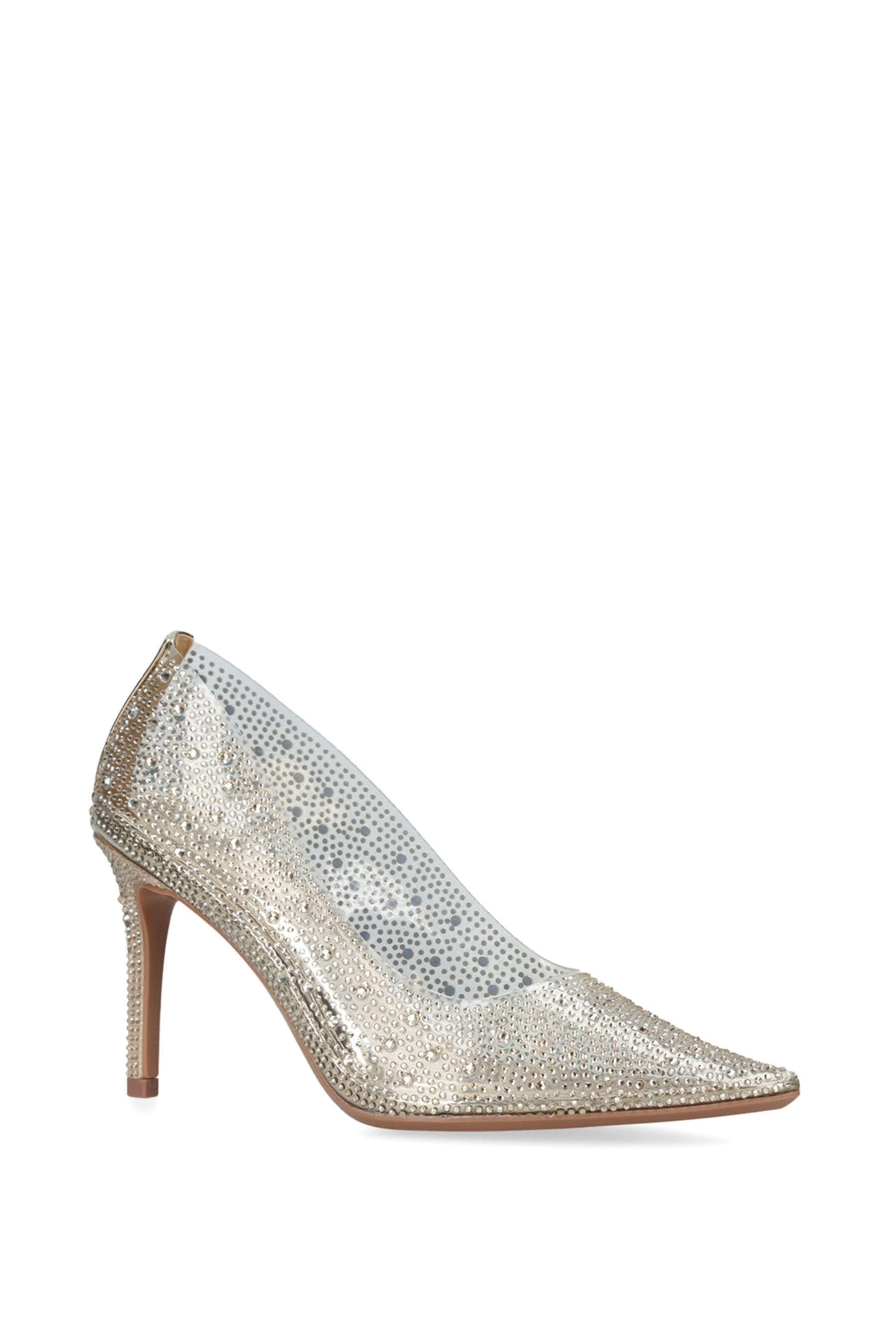 Carvela Carvela Women's 'Lovebird Vinyl' Heels in Gold - 4